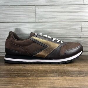 Brooks Heritage Chariot Coffeehouse Collection Men's Brown Shoes - Men's 13 (D)